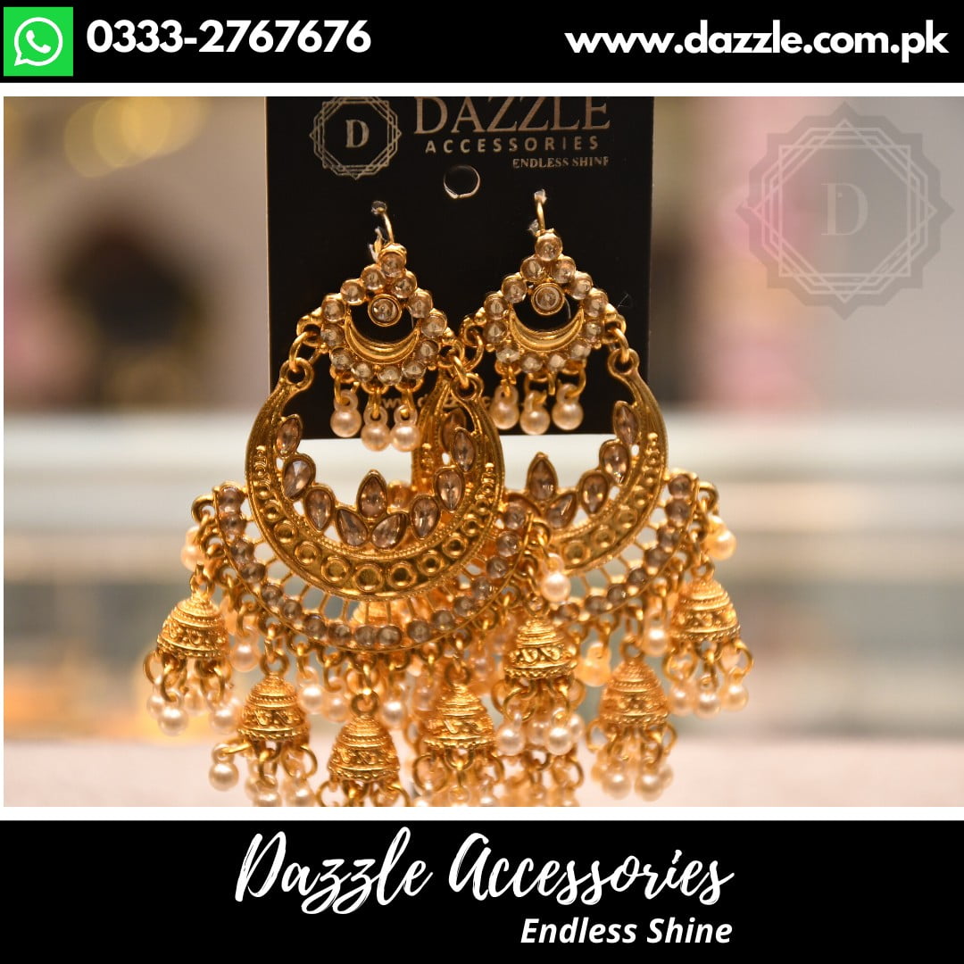 Antique Gold Bahubali Earrings/ Indian Jewelry/ Bollywood Jewelry/ Jhumkas/  Indian Earrings/ Devsena Earrings/ Sahare/ Dangling - Etsy