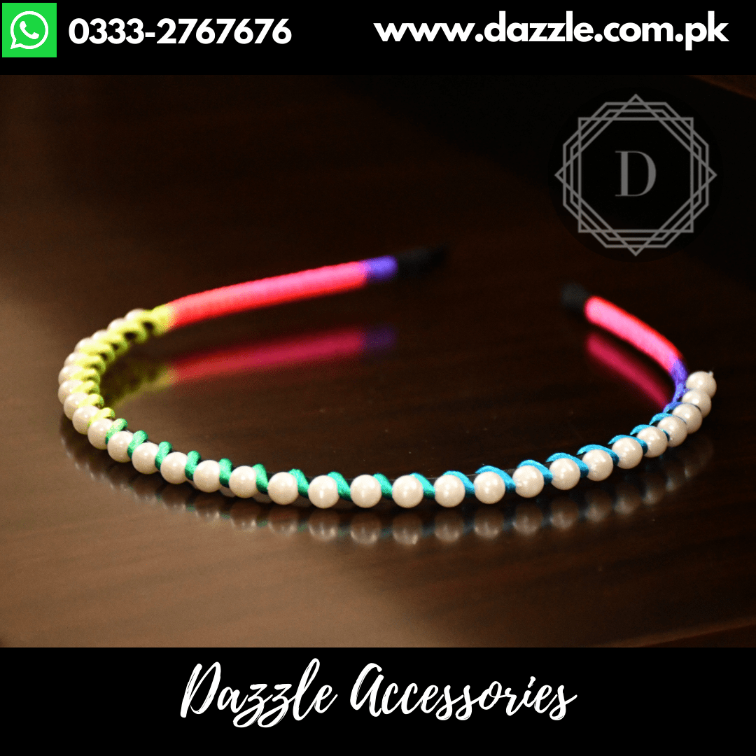 Pearl Hair Band Hair Band Pakistan hair accessories Dazzle Accessories