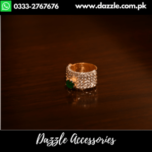 Green Ladies Zircon Ring