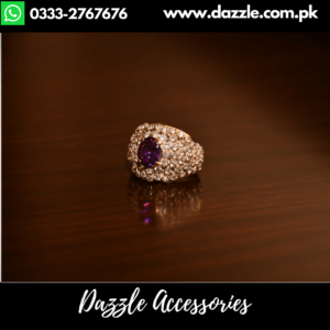 PurlpeZircona Ladies Ring