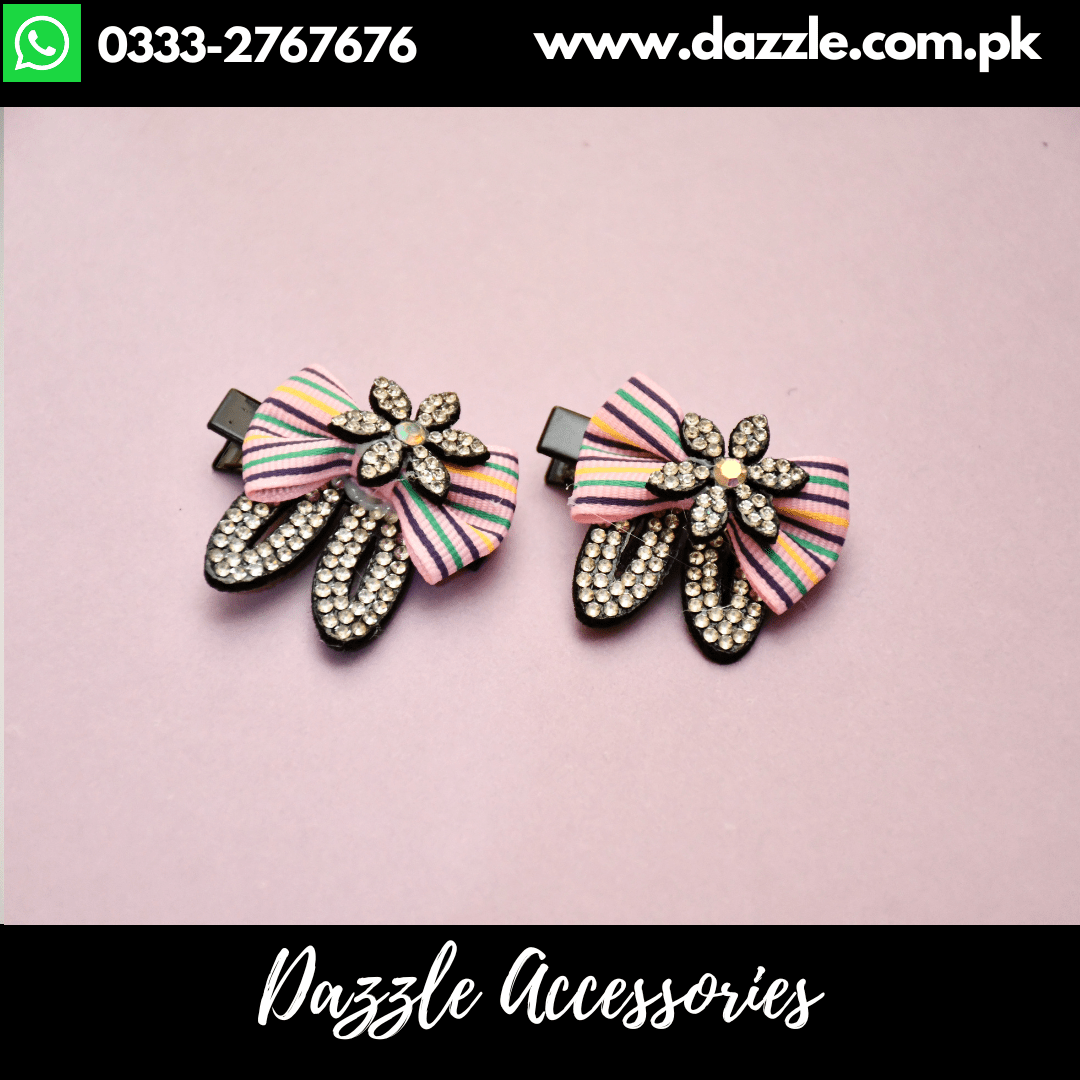 Multi Color Cute Hair Pins For Girls Dazzle Accessories