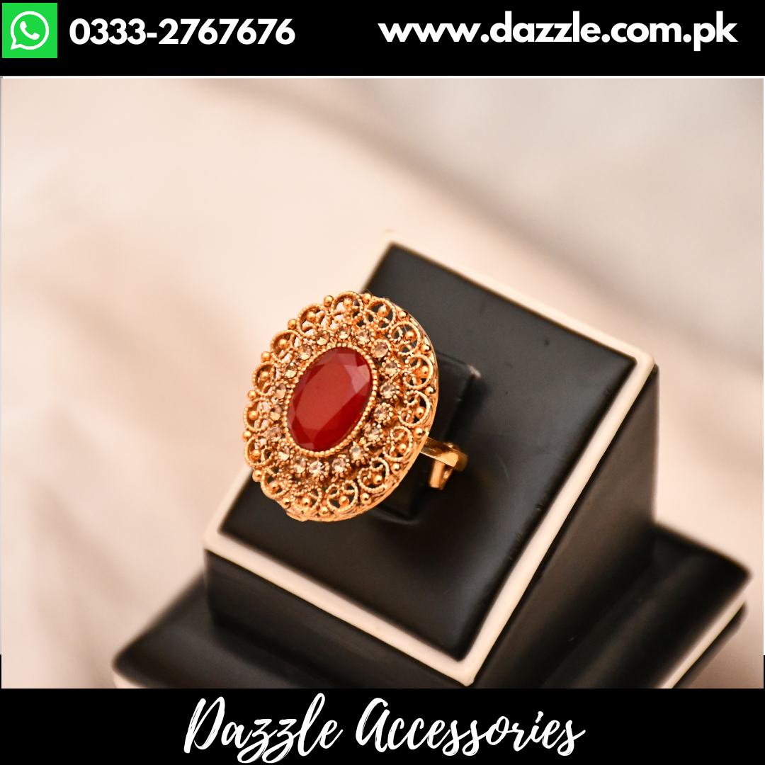 Red on sale nag ring