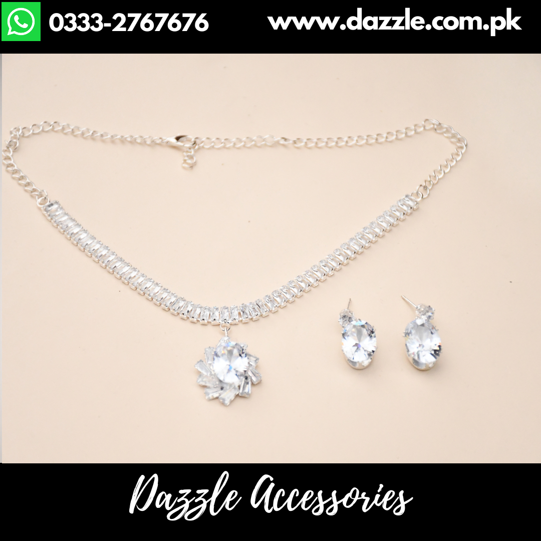 Buy SHAYA BY CARATLANE Rosalind Western Necklace In 925 Silver | Shoppers  Stop