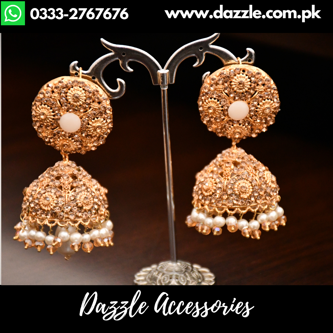 Copper jhumkas sales