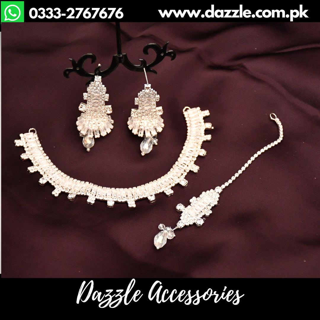 Choker and earring on sale set