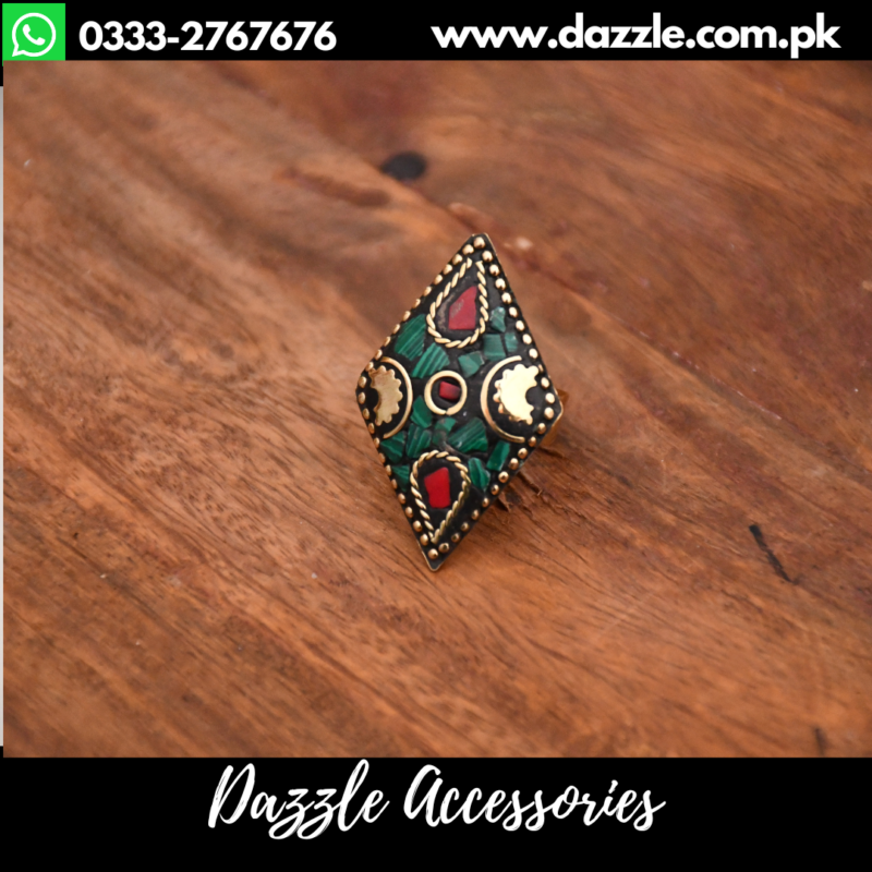 Nepali Ring for Girls Adjustable Size Dazzle Accessories