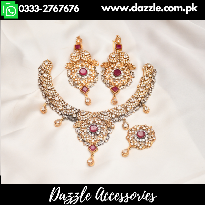 Bridal Jewelry Pakistan, Bridal Sets Pakistan, Jhomar Pakistan, bindiya
