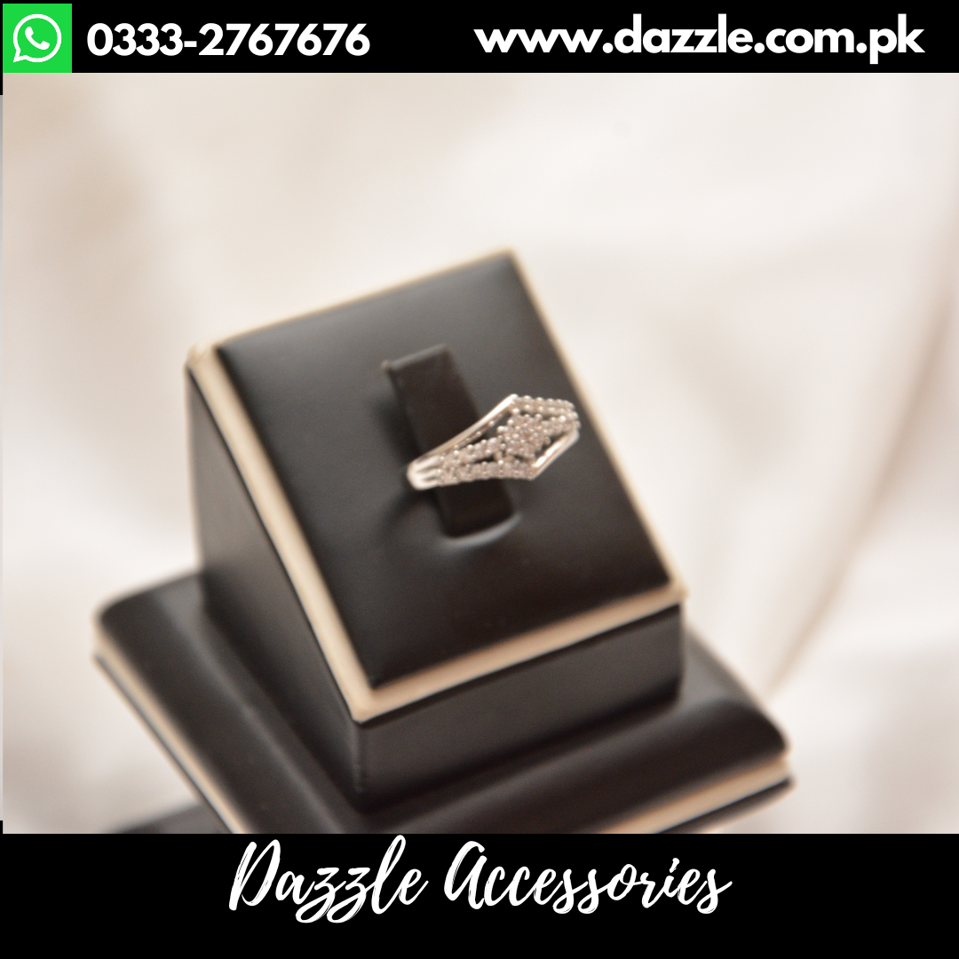 Silver Minimal Girls Ring Pakistan - Dazzle Accessories