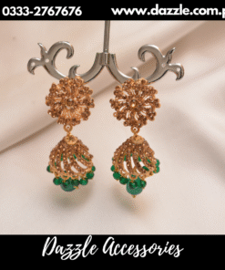 Antique Green Jhumki