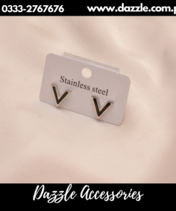 Branded Stud Earrings