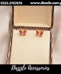 Butterfly multi stone studs