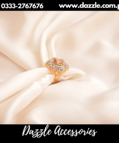 Champagne Ladies Ring Adjustable Size