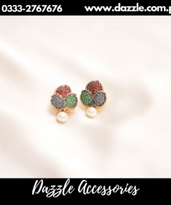 Charming multyi pearl studs