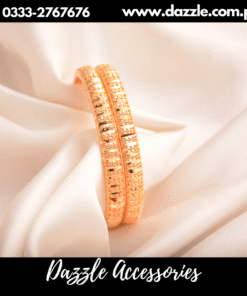 Decent Gold plated bangles pair