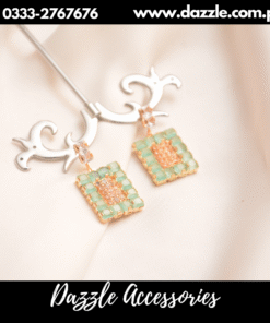 Decent peach earrings