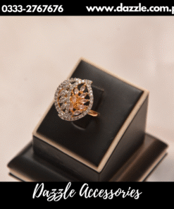 Golden Decent Ring for her adjustable size