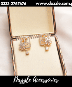 Golden Drop Earrings for her