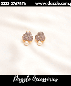 Light Purple Pearl Earrings for her