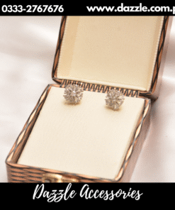 Mint Golden Small Stud Earrings