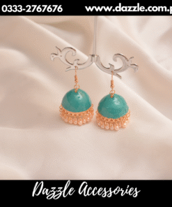 Pearl drops feroza meenakri  jhumka
