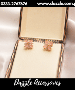 Pink Small Cute Stud Earrings