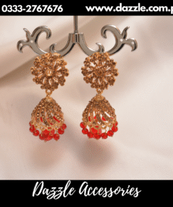 Red Jhumki for party