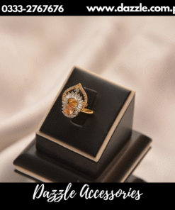 Ruby Golden Ladies Ring Adjustable Size