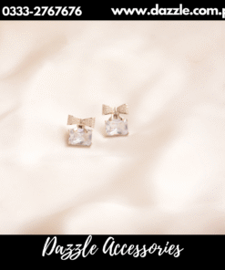 Silver Plated Girls Stud Earrings