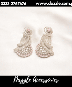 Silver Statement Long Earrings