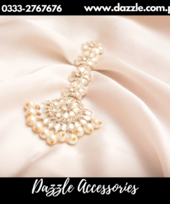 Silver Sheesha Kundan Style Tikka