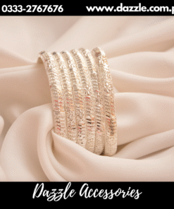 Sparkling Silver bangles