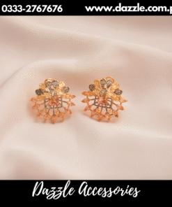 Vintage champagne stunning studs