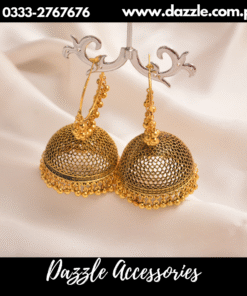 Vintage golden jhumkas