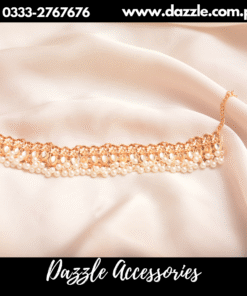 Vintage golden pearl drop pazaib