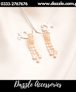 beautiful chain earrings