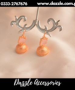 gold plated jhumkas