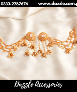 Bahu bali sahara golden  earrings