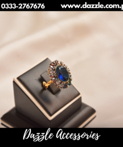 Captivating Blue Gem ring