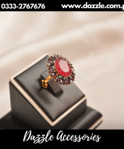 Captivating Ruby  Gem ring