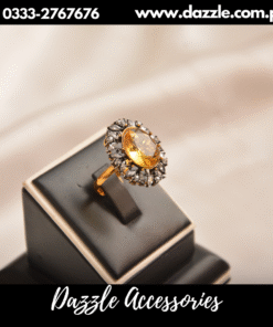 Captivating sunshine Gem ring