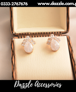 Crystal white gorgeous studs