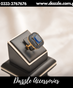 Inspiring Blue Zirconia Ring