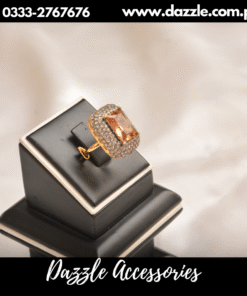 Inspiring Ruby Zirconia Ring