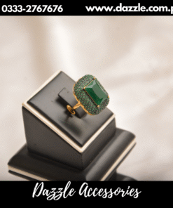 Inspiring green  Zirconia Ring