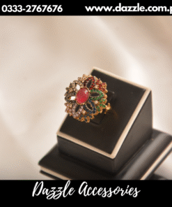 Radiant multi Zirconia ring