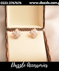 crystal Tiny Square cut Studs