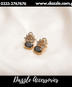 luxurious Zirconia black Studs