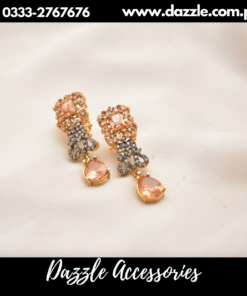 Classic champagne earrings
