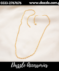 Delicate golden chain