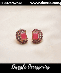 Elegant Ruby Studs